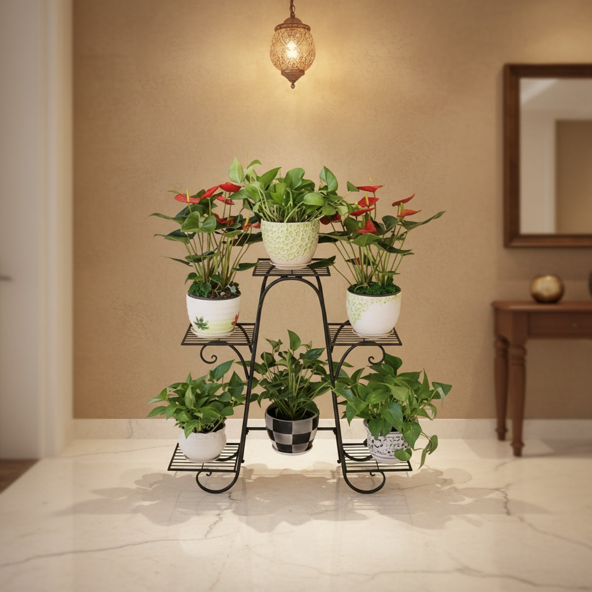 The Hexa-Level Vertical Garden Tower