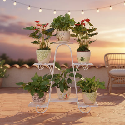 The Hexa-Level Vertical Garden Tower