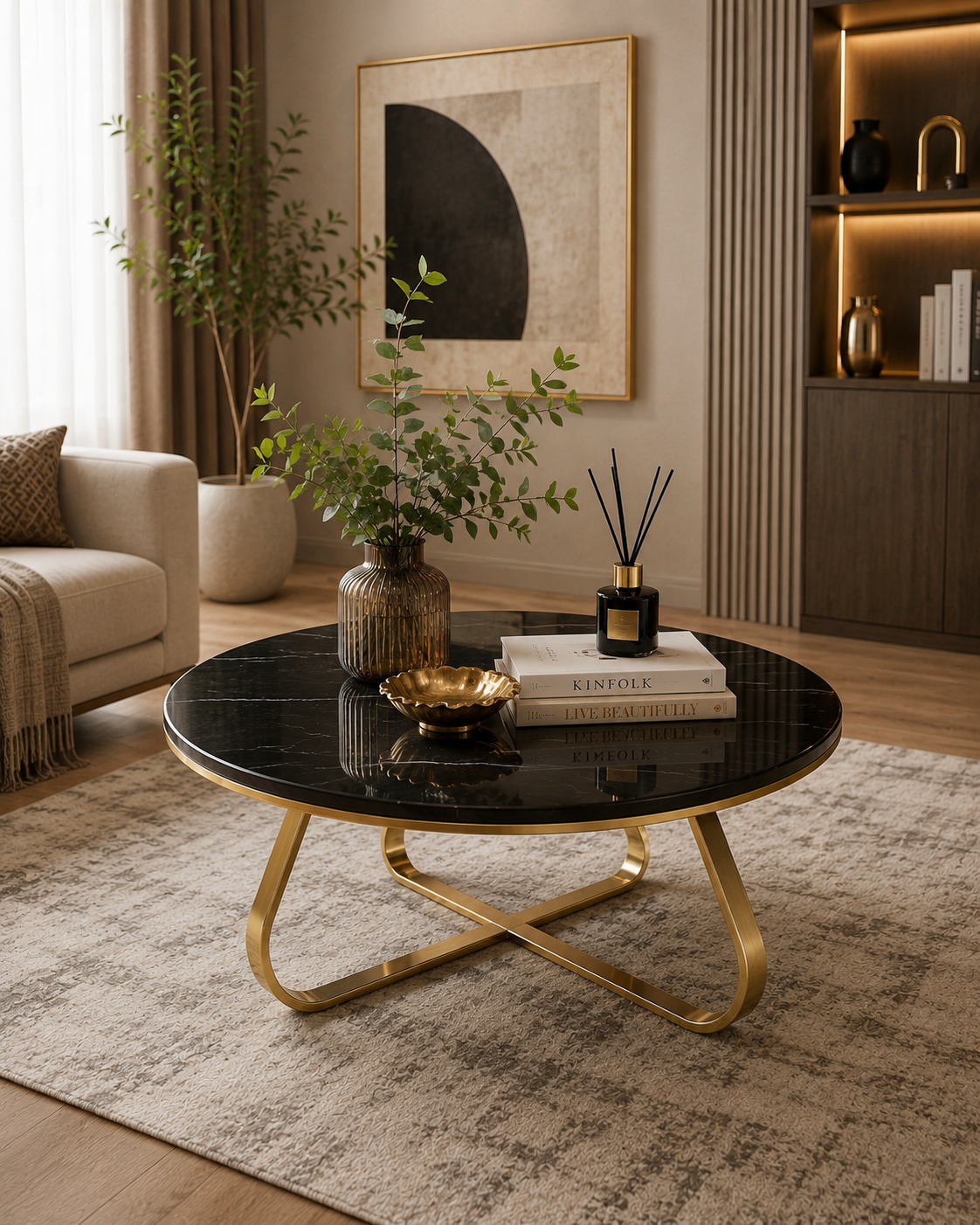 Black Center Table