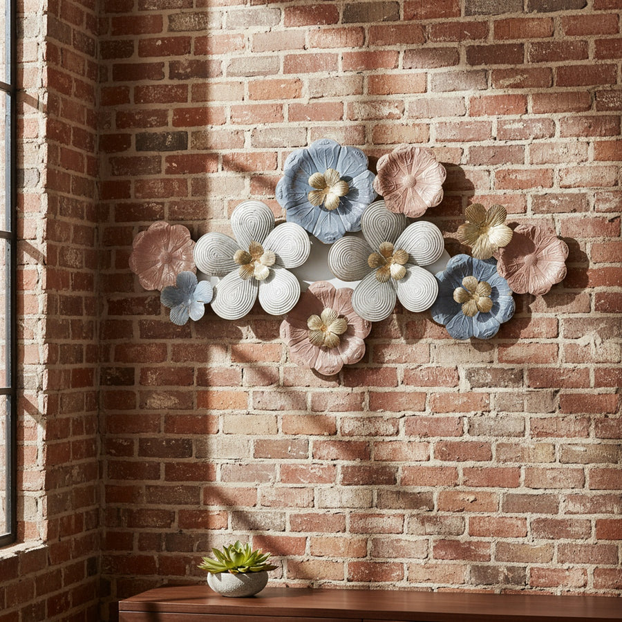 Blossom Pastel Metal Wall Art