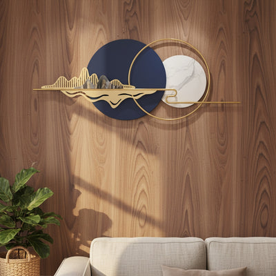 Blue Mountains Metal Wall Art