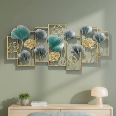 Ginkgo Leaves Metal Wall Art