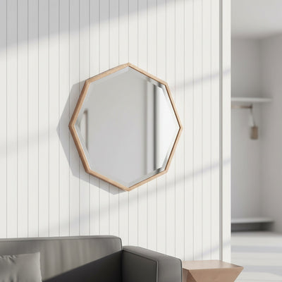 Gold Web Metal Wall Mirror
