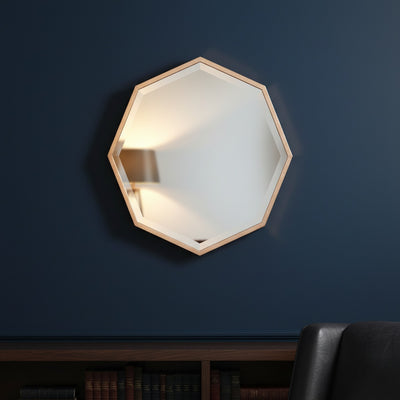 Gold Web Metal Wall Mirror