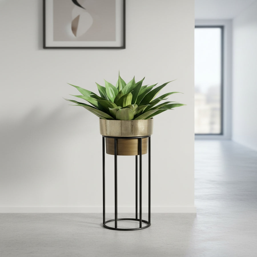 Symphony Metal Floor Planter Set of 2